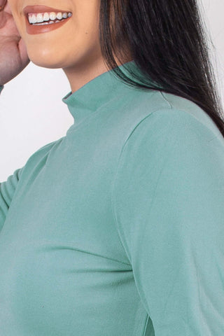 Blusa térmica segunda pele gola rolê 87356 - Enluaze - Vestuário e Acessórios em Couro Legítimo