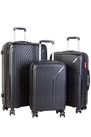 Kit 3 malas de viagem polipropileno Montreal - Enluaze - Bolsas, Mochilas e Acessórios em Couro Legítimo