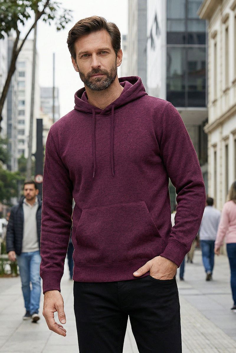 Blusa masculina moletinho com capuz 90153