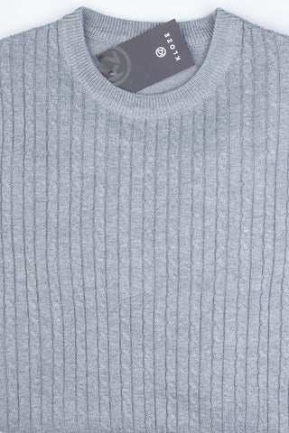 Blusa de malha masculina gola redonda 90184 - Enluaze - Vestuário e Acessórios em Couro Legítimo