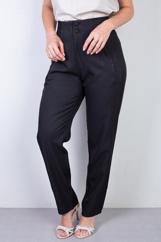Calça feminina alfaiataria skinny 51985