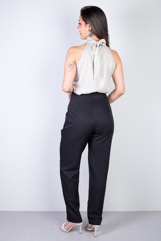 Calça feminina alfaiataria skinny 51985
