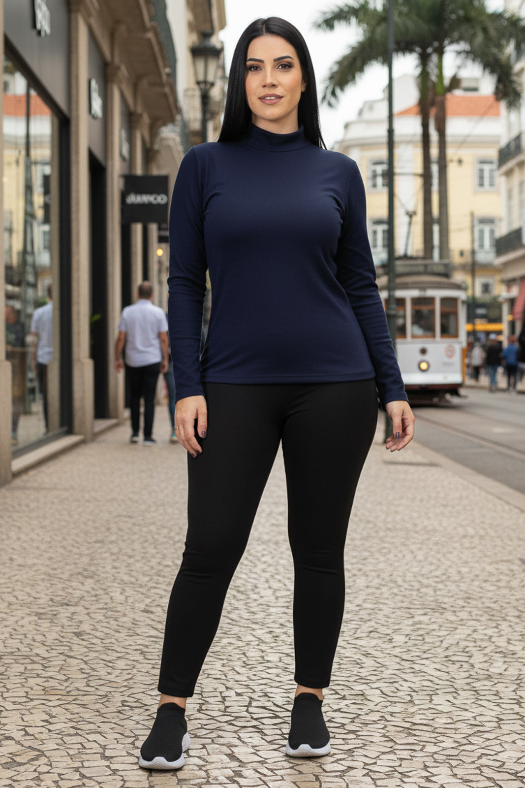 Blusa térmica segunda pele gola rolê 87356