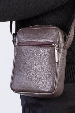 Bolsa shoulder bag de couro Pietro - Enluaze - Bolsas, Mochilas e Acessórios em Couro Legítimo