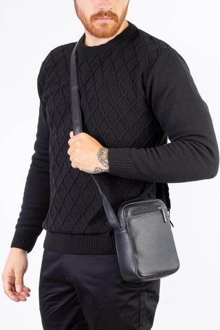 Bolsa shoulder bag de couro Pietro - Enluaze - Bolsas, Mochilas e Acessórios em Couro Legítimo