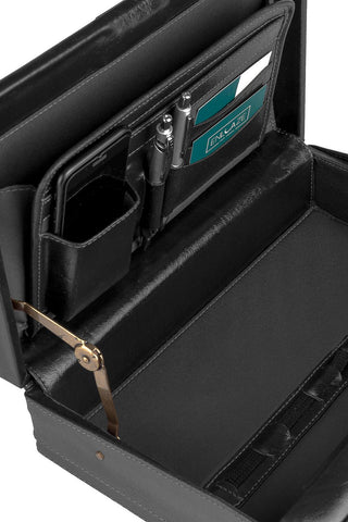 Maleta pequena em couro com segredo Doctor - Enluaze - Bolsas, Mochilas e Acessórios em Couro Legítimo