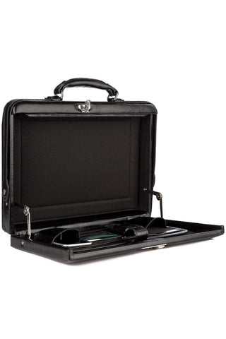 Maleta em couro com segredo Block - Enluaze - Bolsas, Mochilas e Acessórios em Couro Legítimo