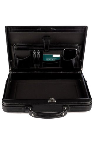 Maleta em couro com segredo Block - Enluaze - Bolsas, Mochilas e Acessórios em Couro Legítimo