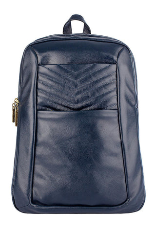 Mochila de couro grande liso slim Patricia - Enluaze - Bolsas, Mochilas e Acessórios em Couro Legítimo