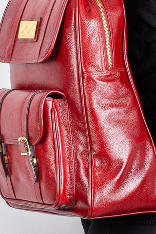 Mochila de couro liso Trip - Enluaze - Bolsas, Mochilas e Acessórios em Couro Legítimo