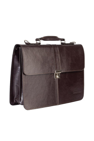 Maleta masculina de couro Mauricio - Enluaze - Bolsas, Mochilas e Acessórios em Couro Legítimo