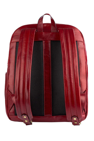 Mochila grande de couro croco Marcela - Enluaze - Bolsas, Mochilas e Acessórios em Couro Legítimo