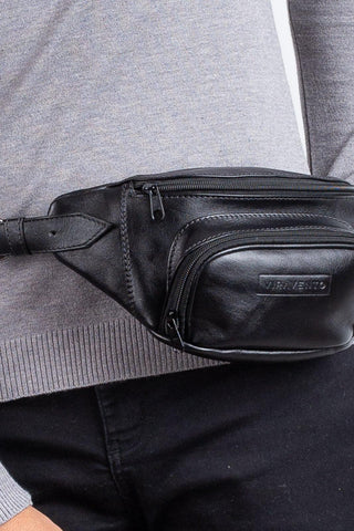 Pochete masculina de couro Igor - Enluaze - Bolsas, Mochilas e Acessórios em Couro Legítimo