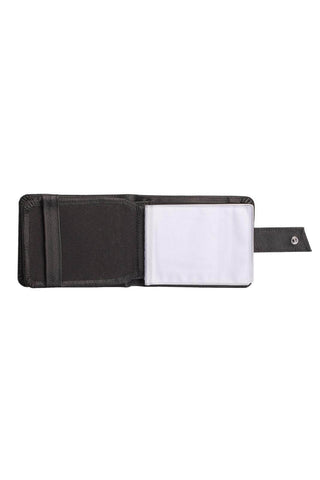 Carteira masculina de couro floater com botão Dylan 9,5x11,5cm - Enluaze - Bolsas, Mochilas e Acessórios em Couro Legítimo