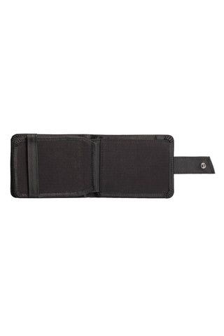 Carteira masculina de couro floater com botão Dylan 9,5x11,5cm - Enluaze - Bolsas, Mochilas e Acessórios em Couro Legítimo
