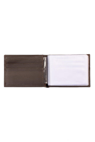 Carteira masculina de couro floater John 8,5x11,5cm - Enluaze - Bolsas, Mochilas e Acessórios em Couro Legítimo