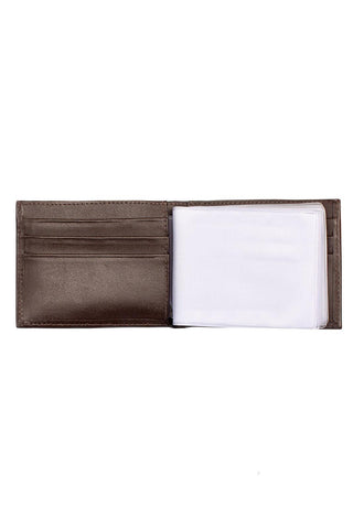 Carteira masculina de couro italiano John 8,5x11,5cm - Enluaze - Bolsas, Mochilas e Acessórios em Couro Legítimo