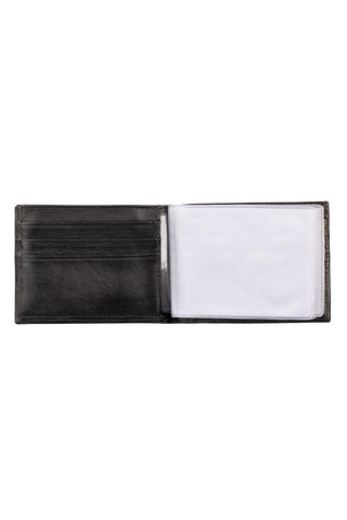 Carteira masculina de couro italiano John 8,5x11,5cm - Enluaze - Bolsas, Mochilas e Acessórios em Couro Legítimo