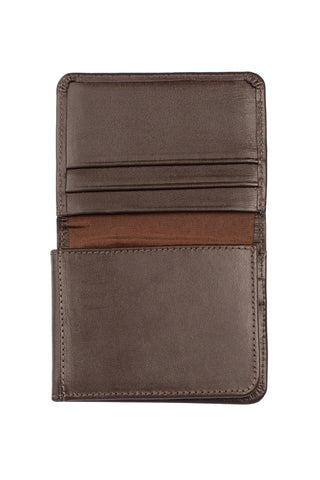 Carteira masculina em couro italiano Fred 8,5x11cm - Enluaze - Bolsas, Mochilas e Acessórios em Couro Legítimo