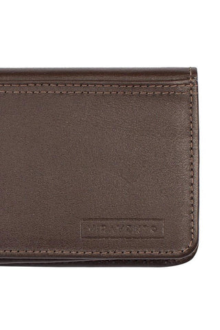 Carteira masculina em couro italiano Fred 8,5x11cm - Enluaze - Bolsas, Mochilas e Acessórios em Couro Legítimo