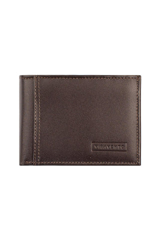 Carteira masculina de couro italiano Tyler 8,5x11,5cm - Enluaze - Bolsas, Mochilas e Acessórios em Couro Legítimo