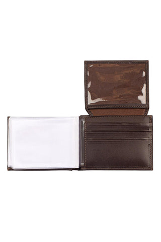 Carteira masculina de couro italiano Tyler 8,5x11,5cm - Enluaze - Bolsas, Mochilas e Acessórios em Couro Legítimo