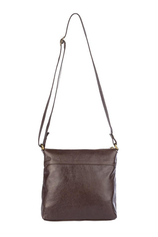 Bolsa transversal matelassê de couro liso Bia - Enluaze - Bolsas, Mochilas e Acessórios em Couro Legítimo