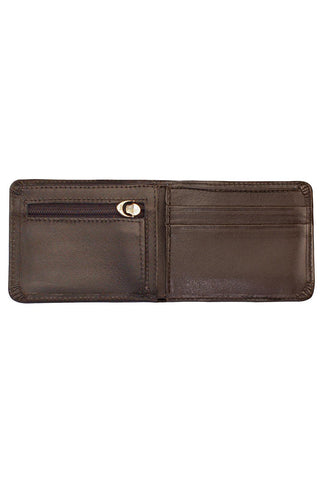Carteira masculina pequena de couro italiano Joel 8x10cm - Enluaze - Bolsas, Mochilas e Acessórios em Couro Legítimo
