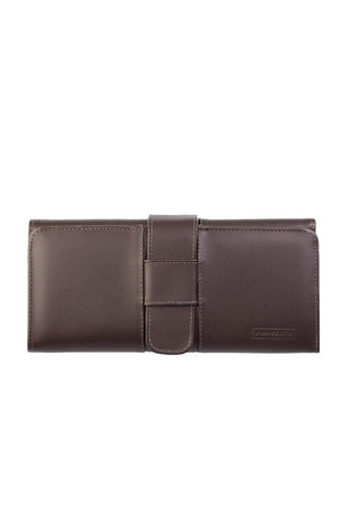 Carteira grande leva tudo unissex de couro italiano 11x22cm - Enluaze - Bolsas, Mochilas e Acessórios em Couro Legítimo