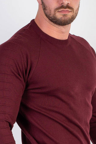 Blusa masculina de malha lisa 50002 - Enluaze - Vestuário e Acessórios em Couro Legítimo