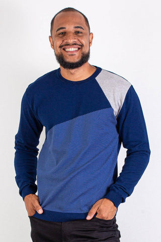 Blusa masculina de malha 50008 - Enluaze - Vestuário e Acessórios em Couro Legítimo