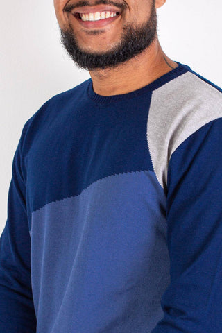 Blusa masculina de malha 50008 - Enluaze - Vestuário e Acessórios em Couro Legítimo