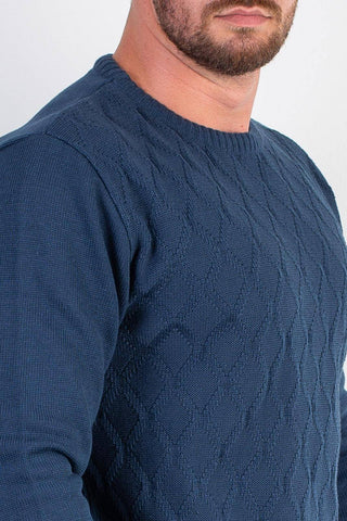 Blusão de malha masculino 50010 - Enluaze - Vestuário e Acessórios em Couro Legítimo