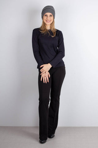 Gorro de tricô inverno feminino 60018 - Enluaze - Vestuário e Acessórios em Couro Legítimo