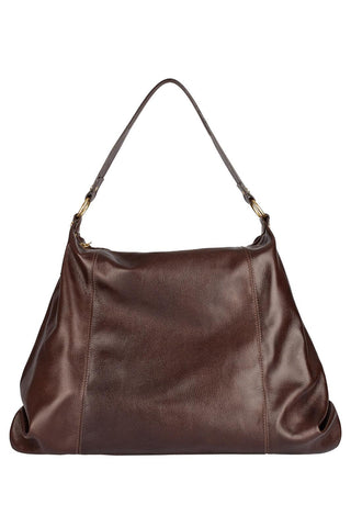 Bolsa saco grande de couro liso Cris - Enluaze - Bolsas, Mochilas e Acessórios em Couro Legítimo