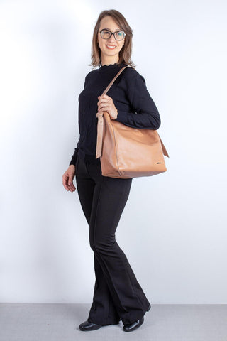 Bolsa sacola de ombro em couro croco Mara - Enluaze - Bolsas, Mochilas e Acessórios em Couro Legítimo