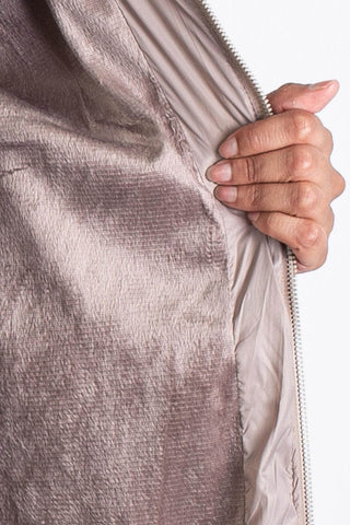 Jaqueta feminina nylon com capuz removível 80235 - Enluaze - Vestuário e Acessórios em Couro Legítimo