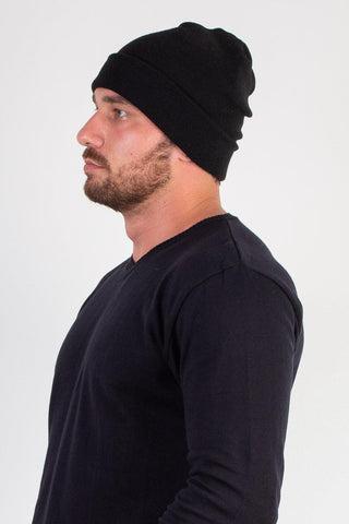Gorro masculino de tricô para inverno 50011 - Enluaze - Vestuário e Acessórios em Couro Legítimo