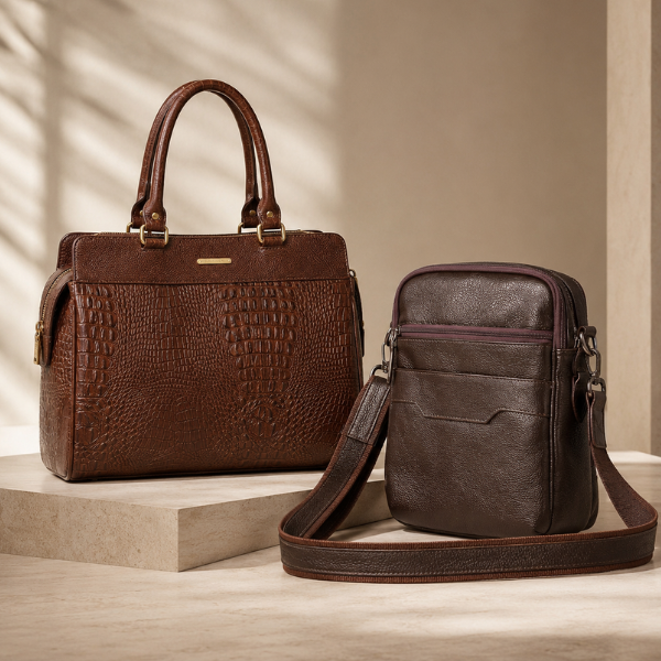 bolsas de couro legítimo