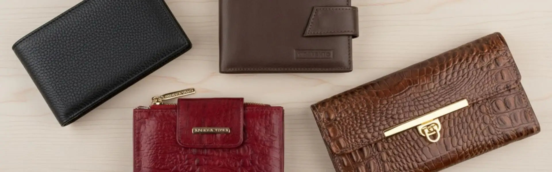 Carteiras de couro - Enluaze - Acessórios em Couro