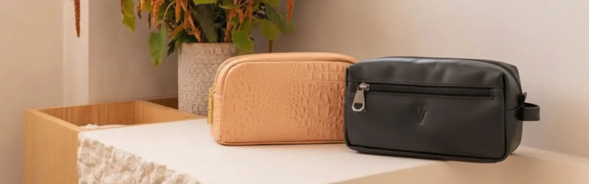 Necessaires e Frasqueiras - Enluaze - Acessórios em Couro