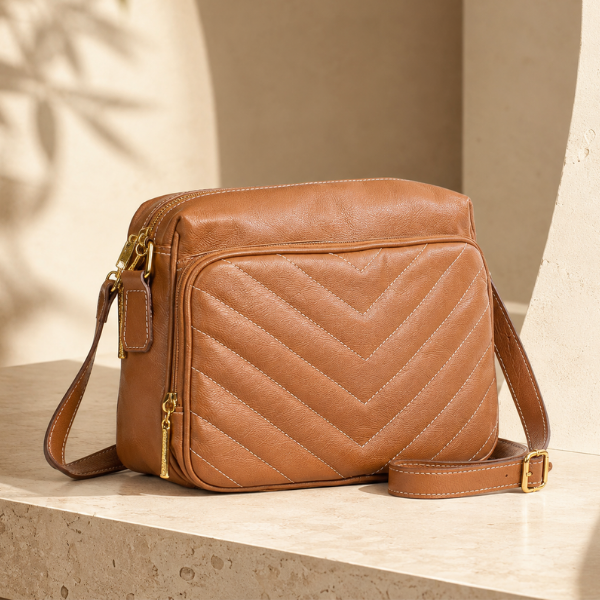 Bolsas Transversais Femininas de couro legítimo