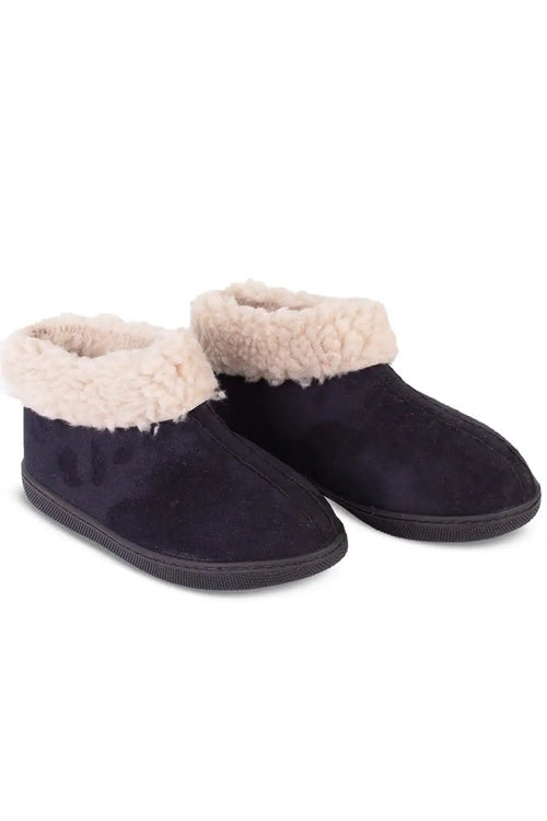 Pantufa unissex forrada em pelo e sola antiderrapante 01 - Enluaze