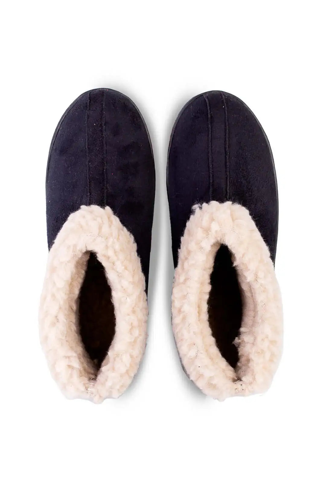 Pantufa unissex forrada em pelo e sola antiderrapante 01 - Enluaze