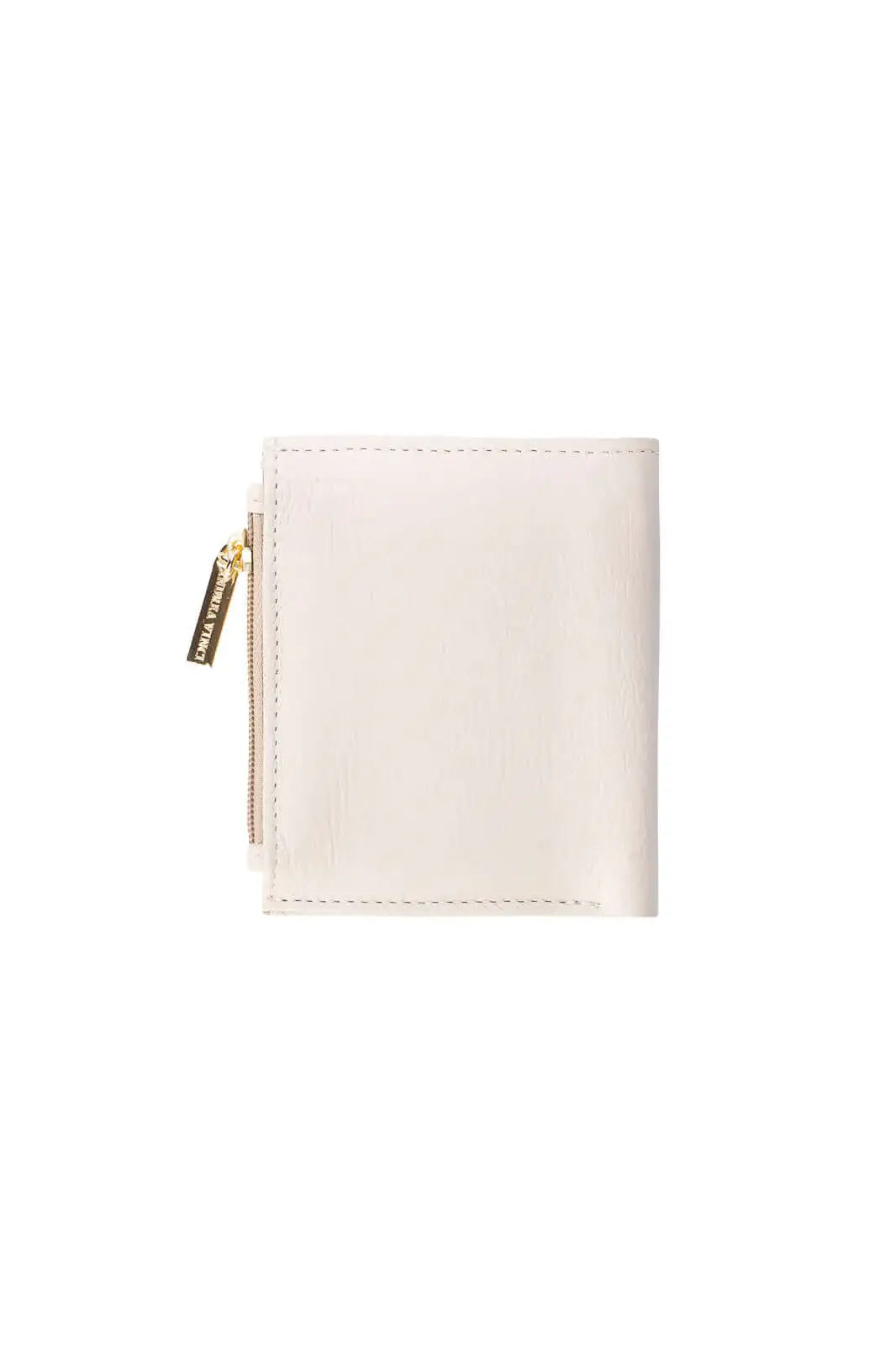 Carteira feminina de couro liso Lilian 11x9,5cm - Enluaze