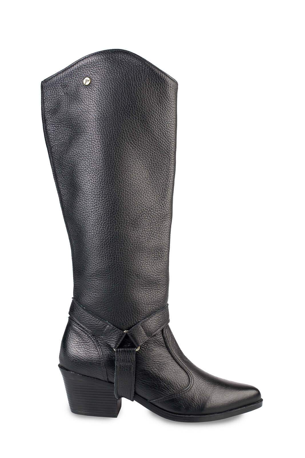 Bota de couro 2 em 1 montaria 003 - Enluaze