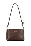 Bolsa pequena transversal de couro liso Iris - Enluaze