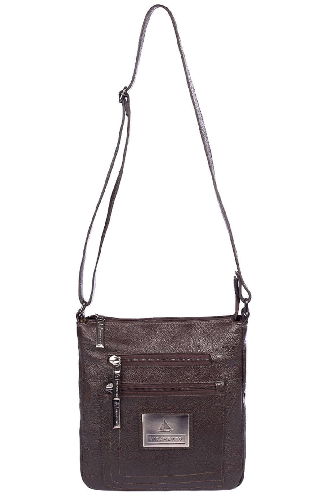 Bolsa de couro tiracolo Clovis - Enluaze