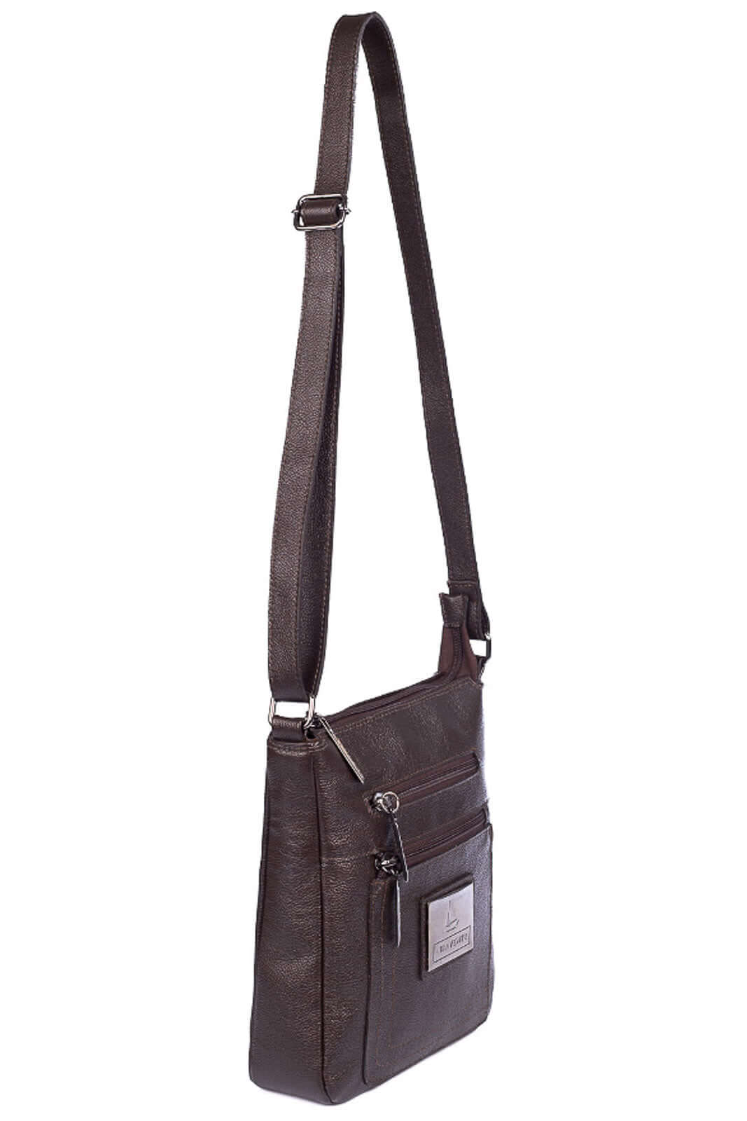 Bolsa de couro tiracolo Clovis - Enluaze