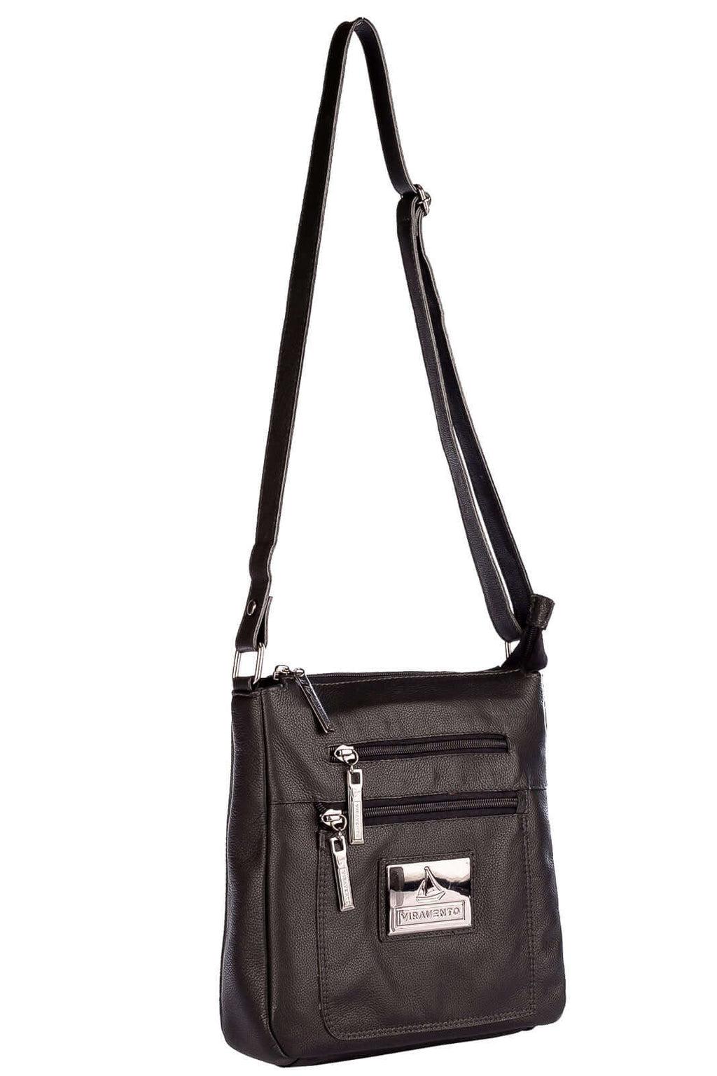 Bolsa de couro tiracolo Clovis - Enluaze